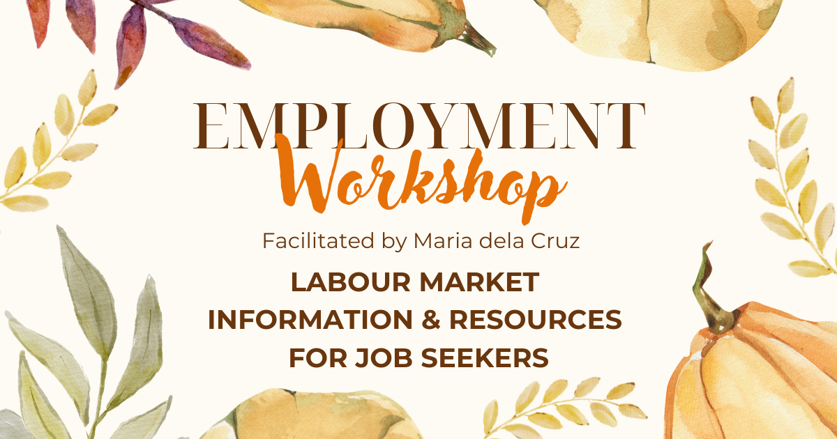 Kiwassa Employment Workshop Labour market information and resources for job seekers